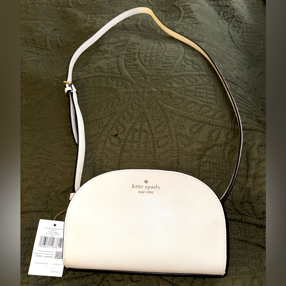 NWT Kate Spade Perry Leather Dome Crossbody